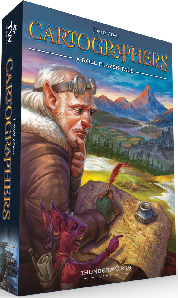 Cartographers A Roll Player Tale Board Game